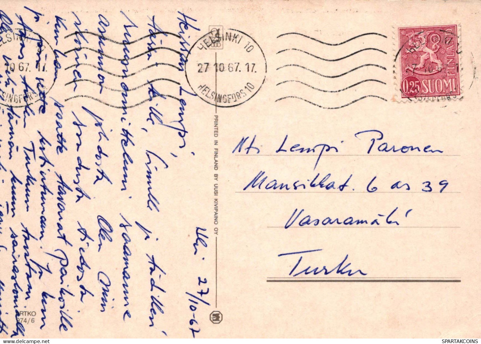 FLORES Vintage Tarjeta Postal CPSM #PAS328.ES - Blumen