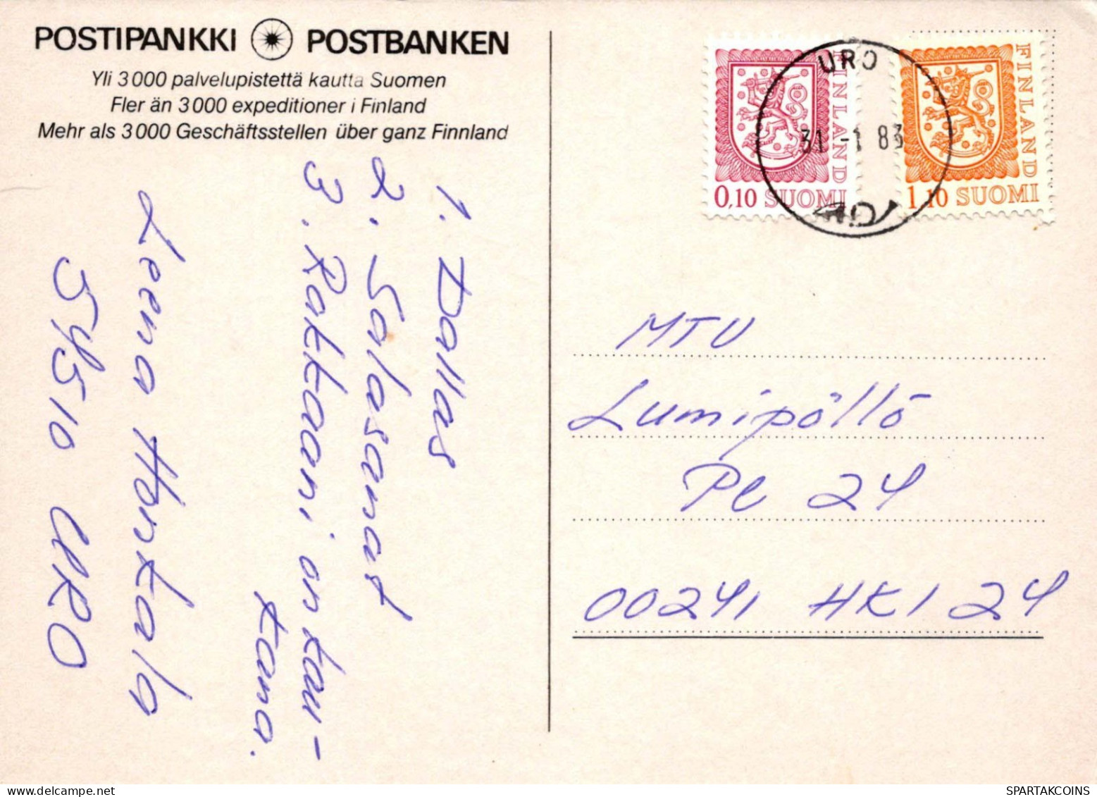 FLORES Vintage Tarjeta Postal CPSM #PAR246.ES - Flowers