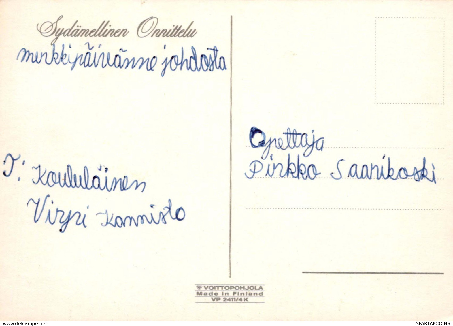 FLORES Vintage Tarjeta Postal CPSM #PAS028.ES - Blumen