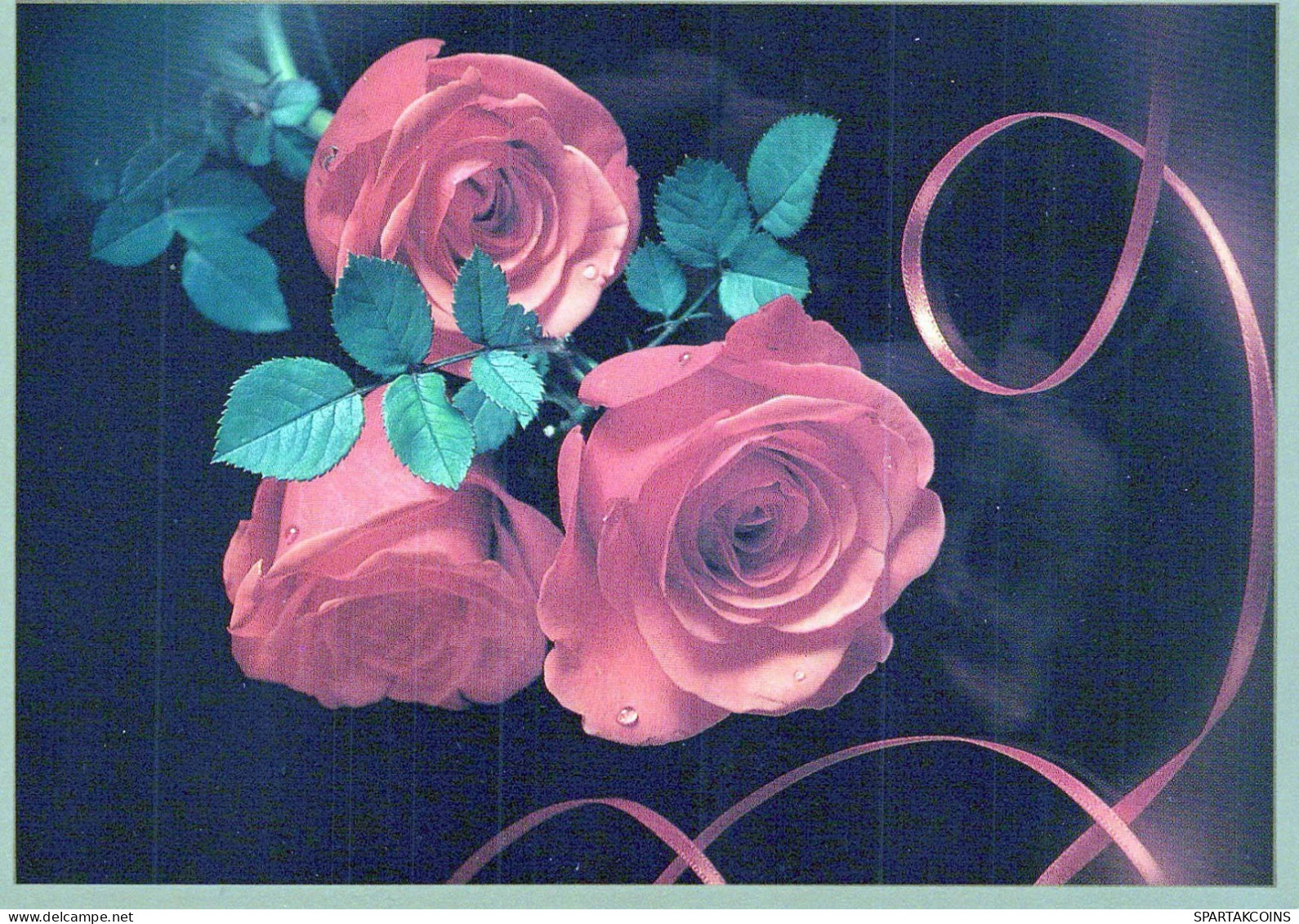 FLORES Vintage Tarjeta Postal CPSM #PAR907.ES - Flowers