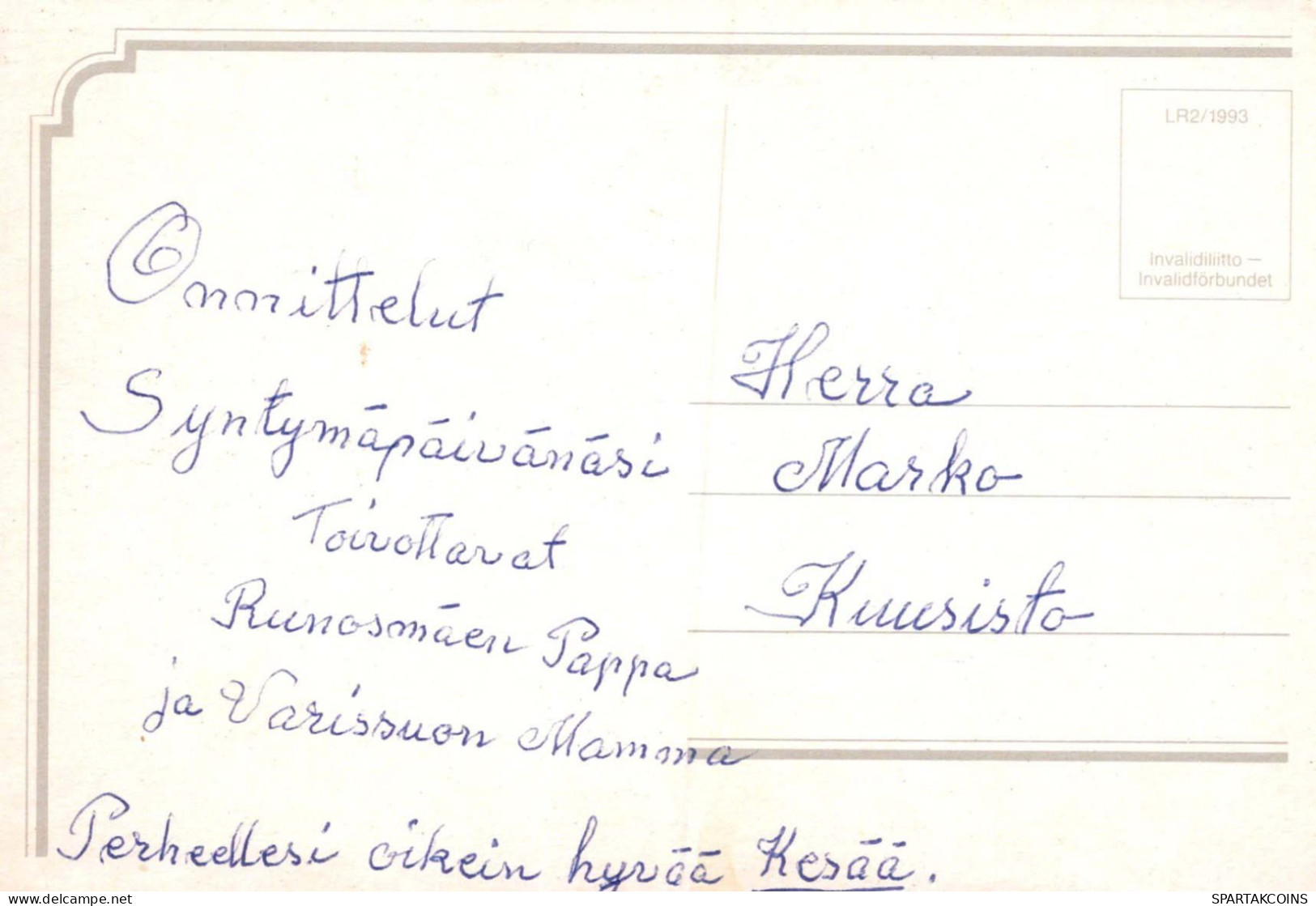 FLORES Vintage Tarjeta Postal CPSM #PAR186.ES - Blumen