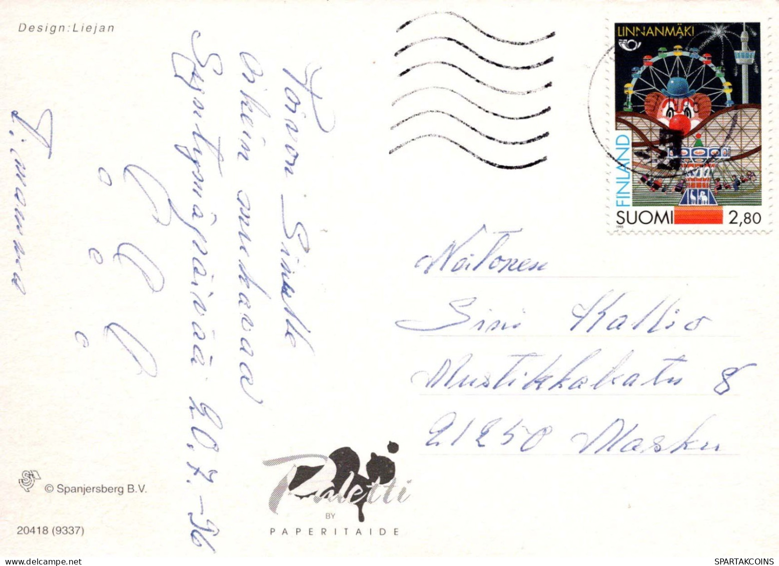 FLORES Vintage Tarjeta Postal CPSM #PAR126.ES - Blumen