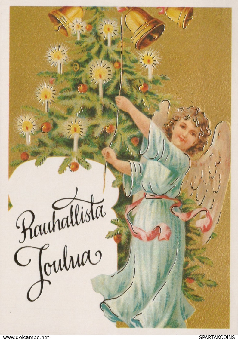 ÁNGEL NAVIDAD Vintage Tarjeta Postal CPSM #PAJ263.ES - Anges