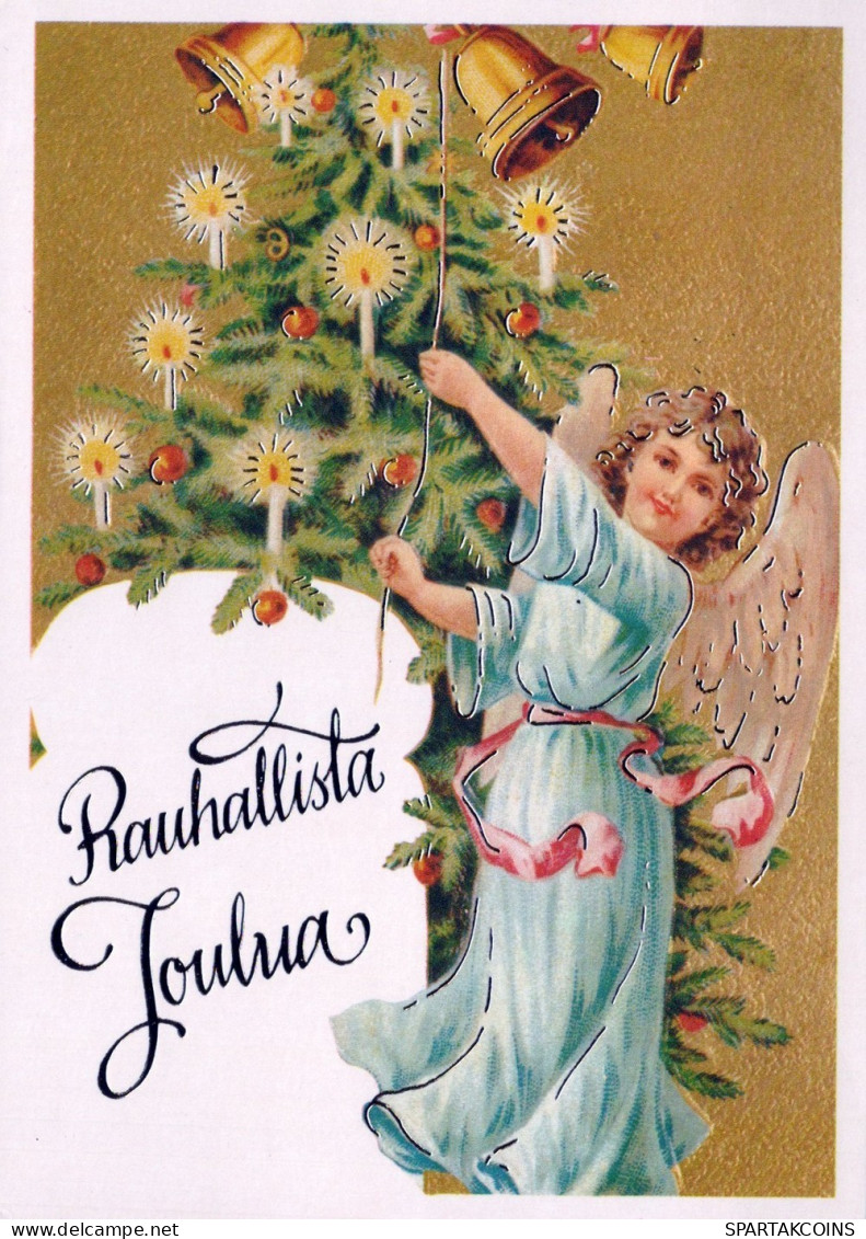 ÁNGEL NAVIDAD Vintage Tarjeta Postal CPSM #PAJ263.ES - Engel