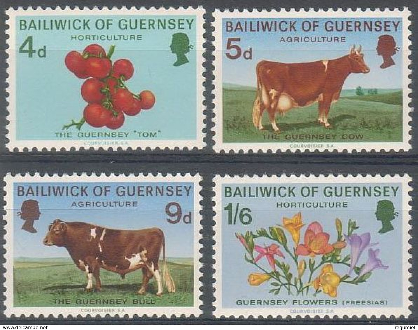 Guernsey  26/29 ** MNH. 1970 - Guernesey