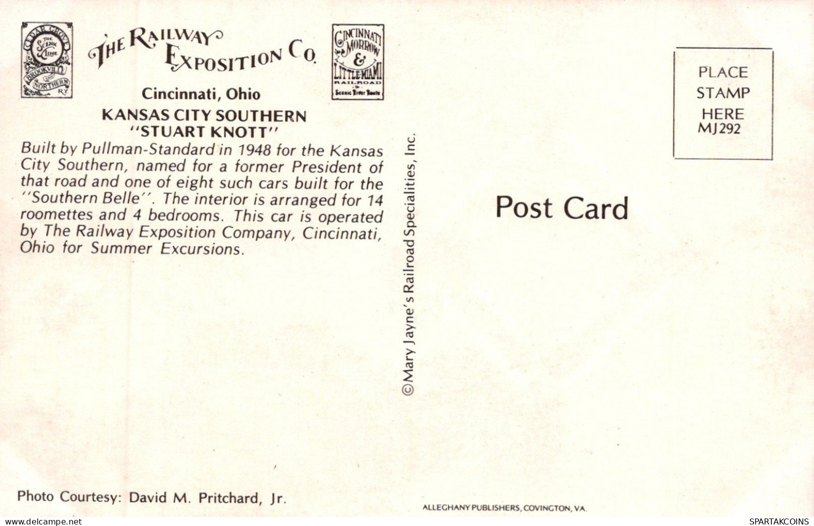 TREN TRANSPORTE Ferroviario Vintage Tarjeta Postal CPSMF #PAA539.ES - Eisenbahnen