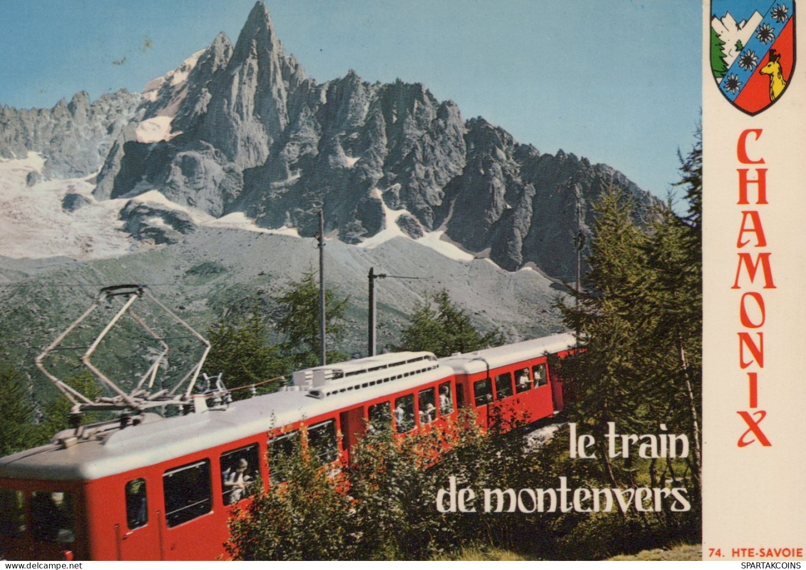 TREN TRANSPORTE Ferroviario Vintage Tarjeta Postal CPSM #PAA808.ES - Trenes