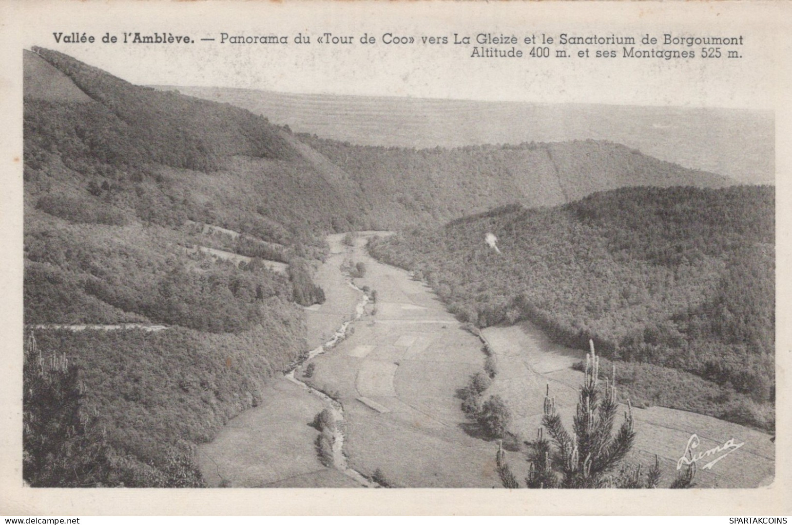 BELGIUM COO WATERFALL Province Of Liège Postcard CPA Unposted #PAD201.GB - Stavelot