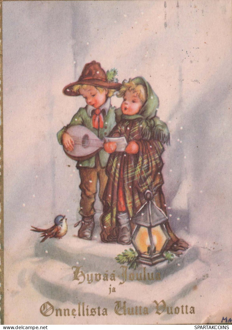 CHILDREN Scene Landscape Vintage Postcard CPSM #PBB316.GB - Scènes & Paysages