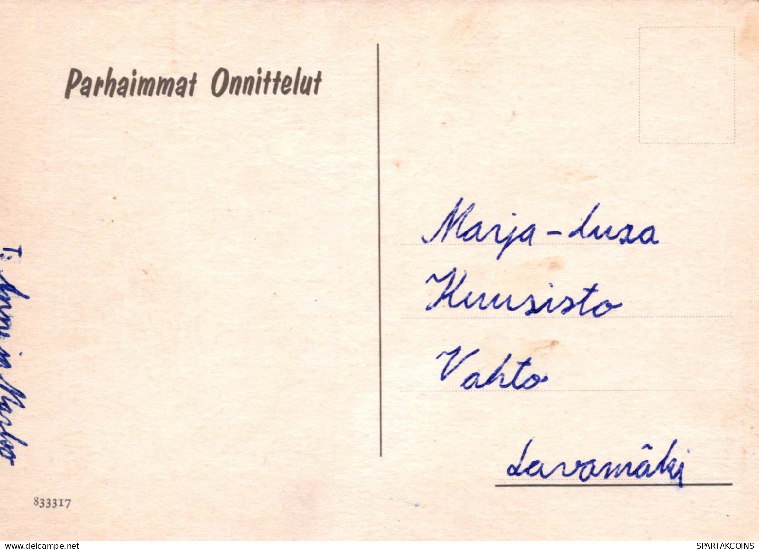 FLEURS Vintage Carte Postale CPSM #PAS209.FR - Blumen