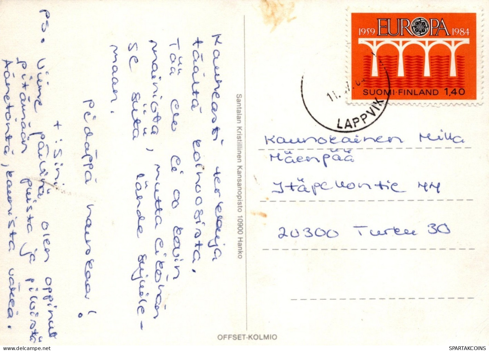 OISEAU Animaux Vintage Carte Postale CPSM #PAN291.FR - Pájaros