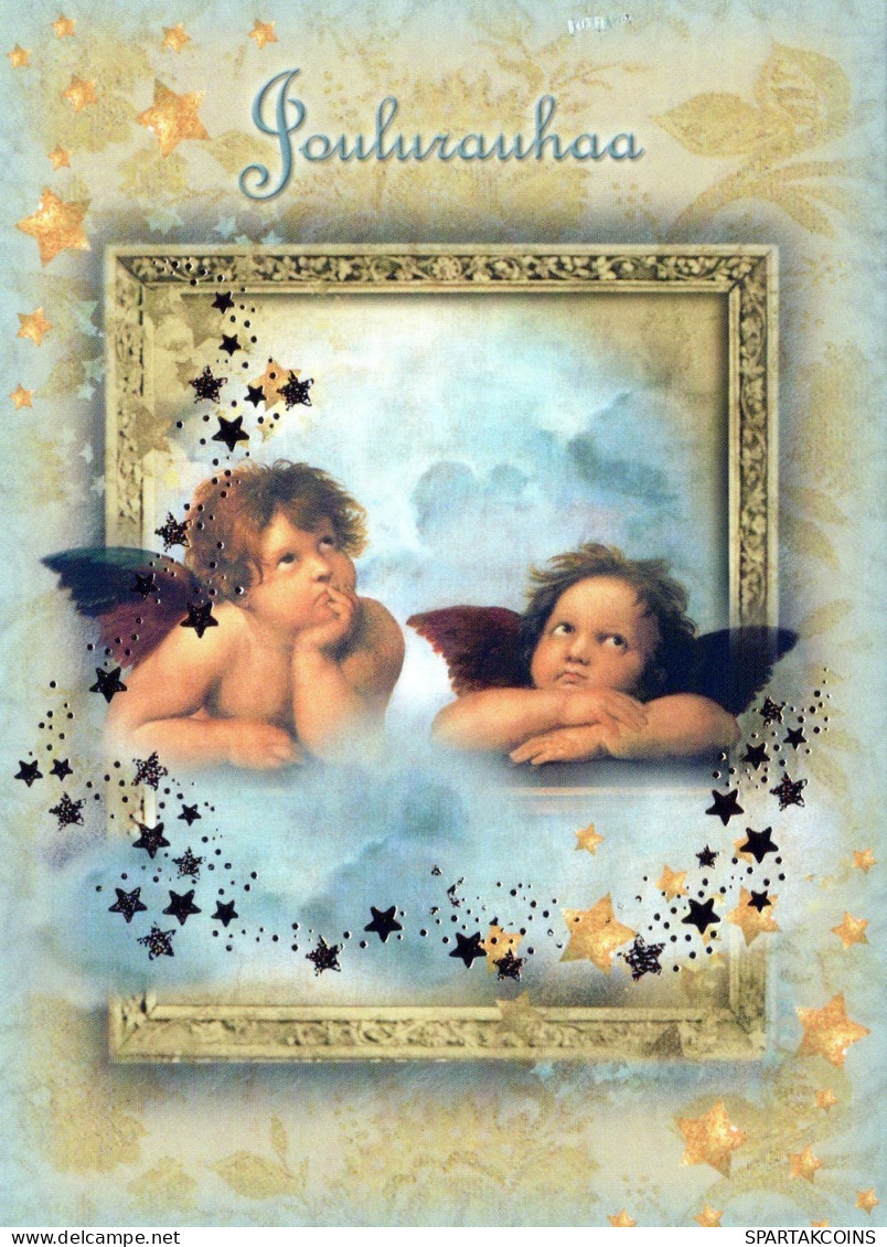 ANGE NOËL Vintage Carte Postale CPSM #PAH508.FR - Angels