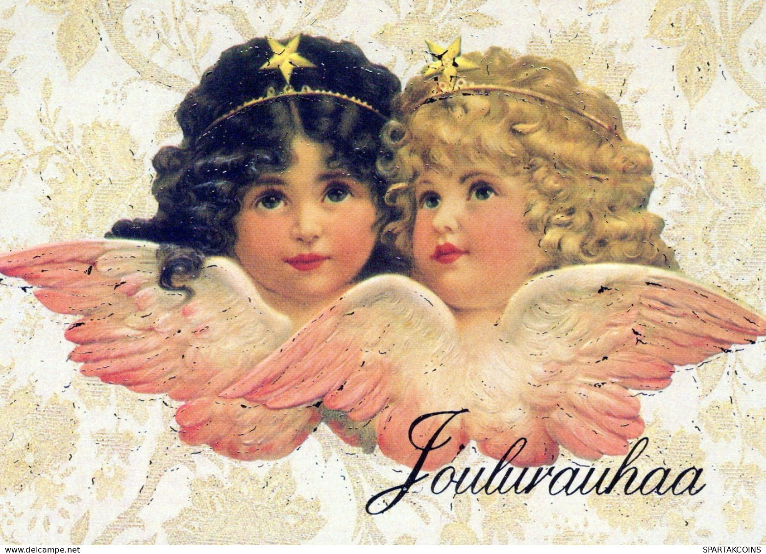 ANGE NOËL Vintage Carte Postale CPSM #PAH058.FR - Anges