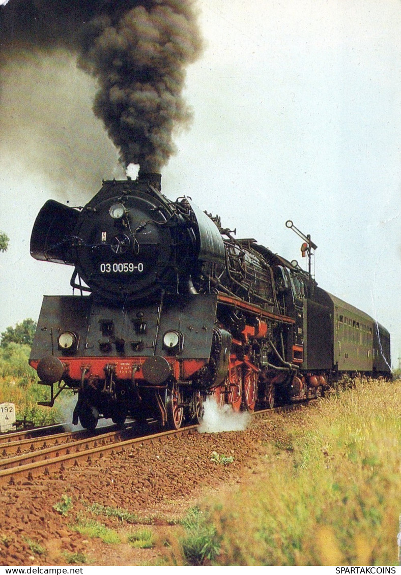 Transport FERROVIAIRE Vintage Carte Postale CPSM #PAA674.FR - Trenes