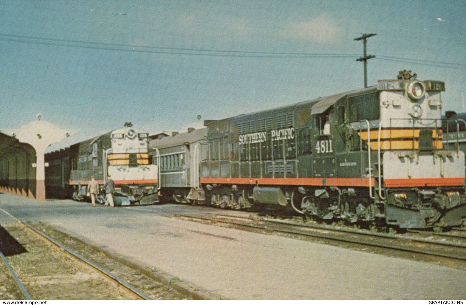 Transport FERROVIAIRE Vintage Carte Postale CPSMF #PAA469.FR - Eisenbahnen