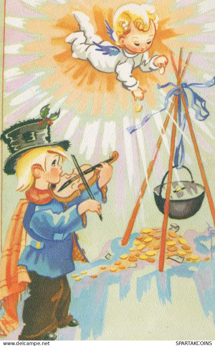 NIÑOS NIÑOS Escena S Paisajes Vintage Tarjeta Postal CPSMPF #PKG657.ES - Scènes & Paysages