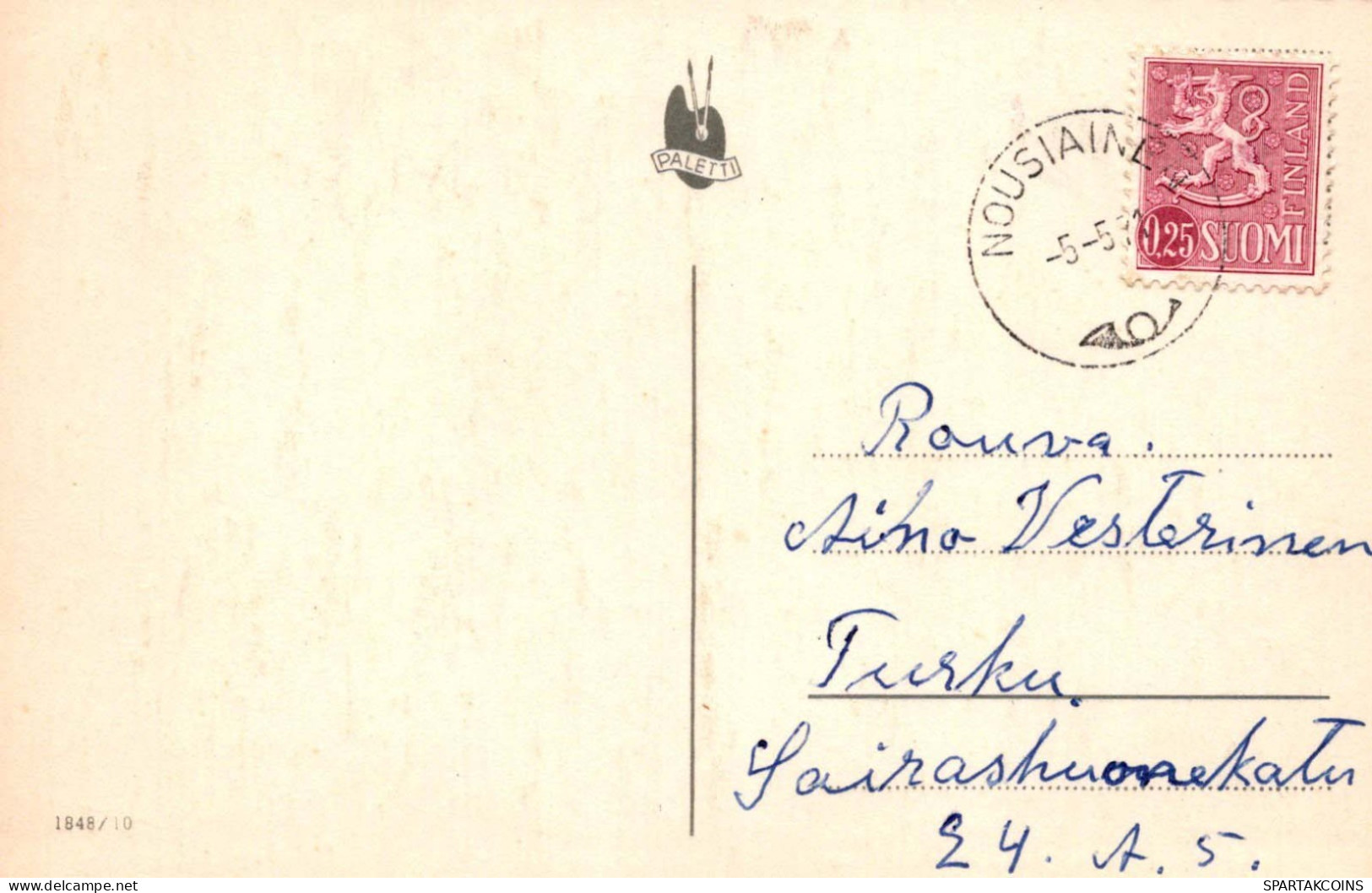 FLORES Vintage Tarjeta Postal CPA #PKE489.ES - Blumen