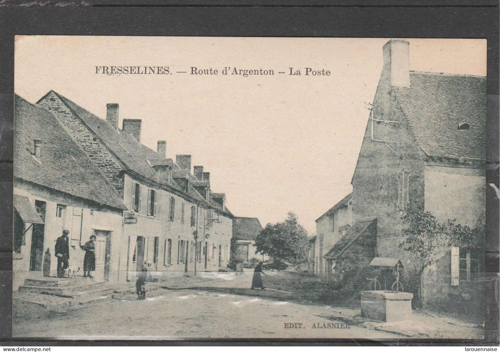 23 - FRESSELINES - Route D' Argenton - La Poste - Autres & Non Classés