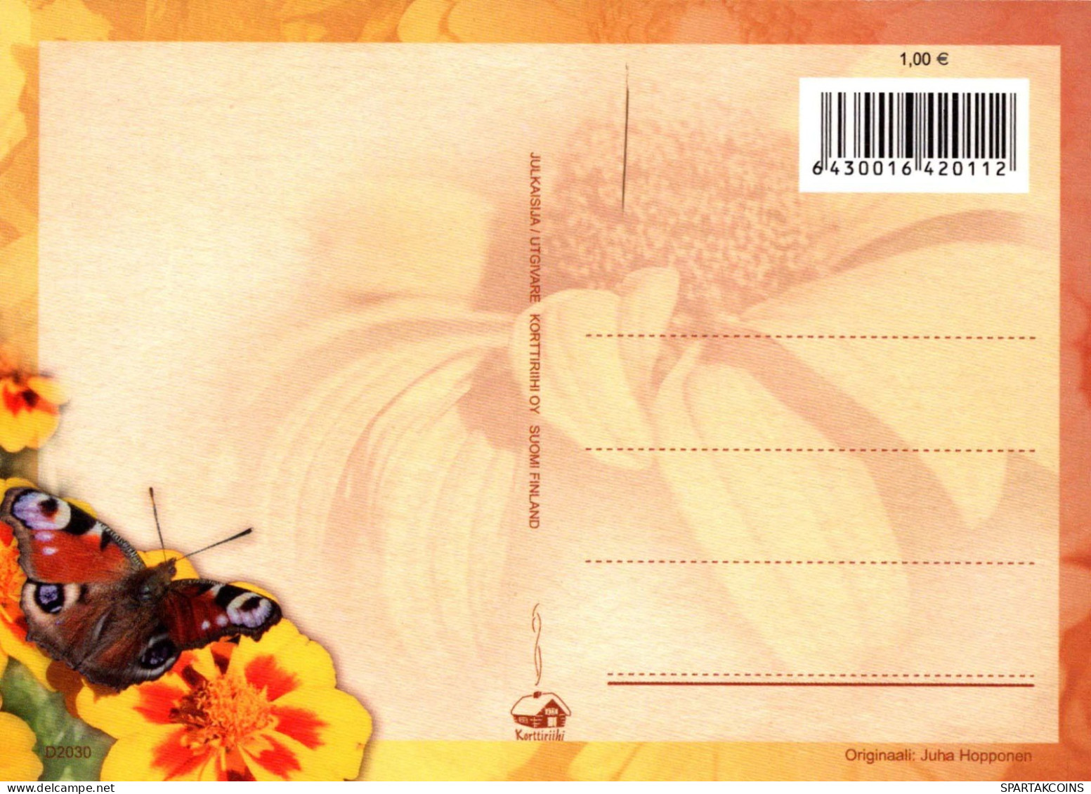 MARIPOSAS Vintage Tarjeta Postal CPSM #PBZ919.ES - Farfalle