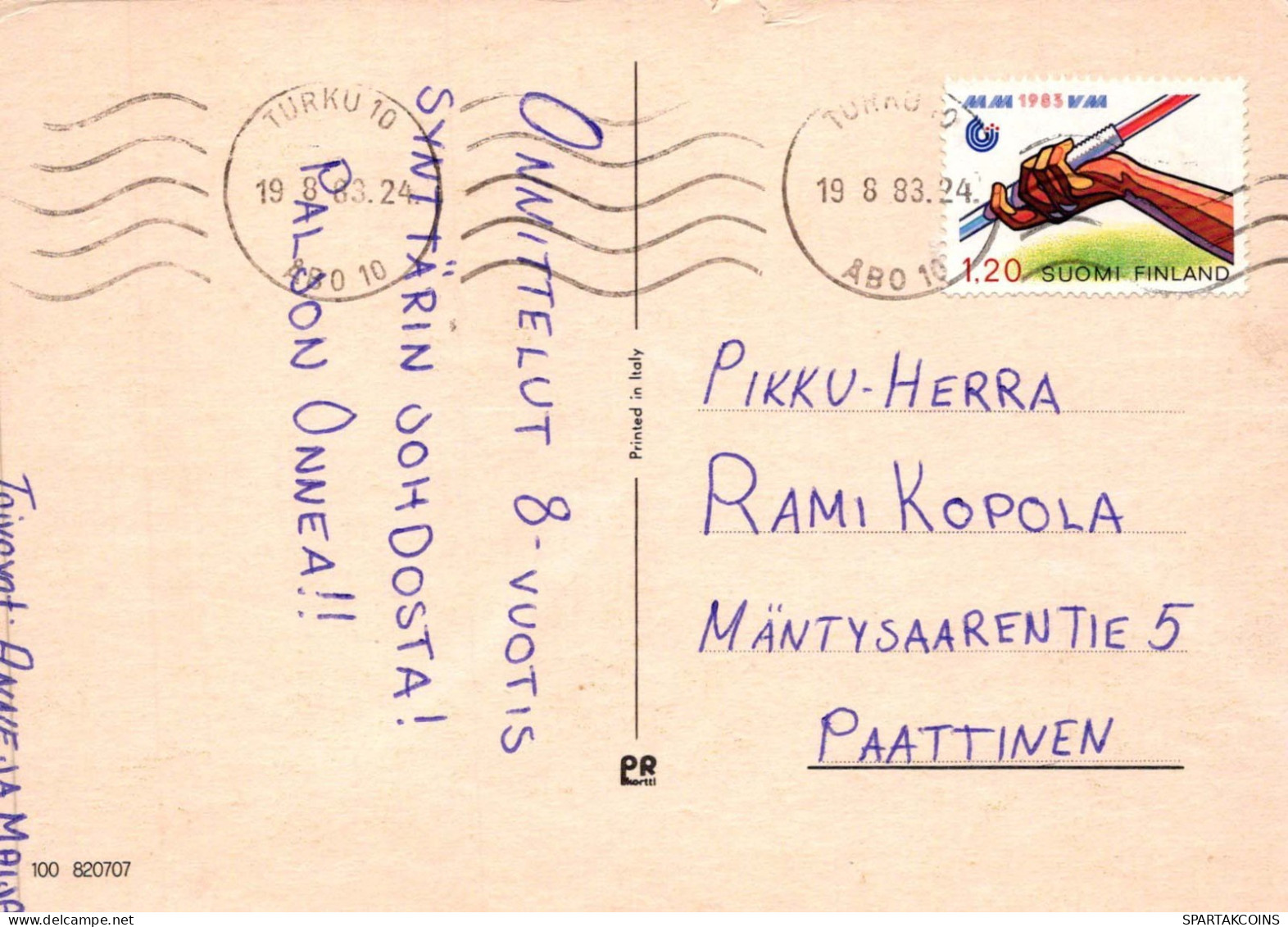 NIÑOS NIÑOS Escena S Paisajes Vintage Tarjeta Postal CPSM #PBT492.ES - Scènes & Paysages