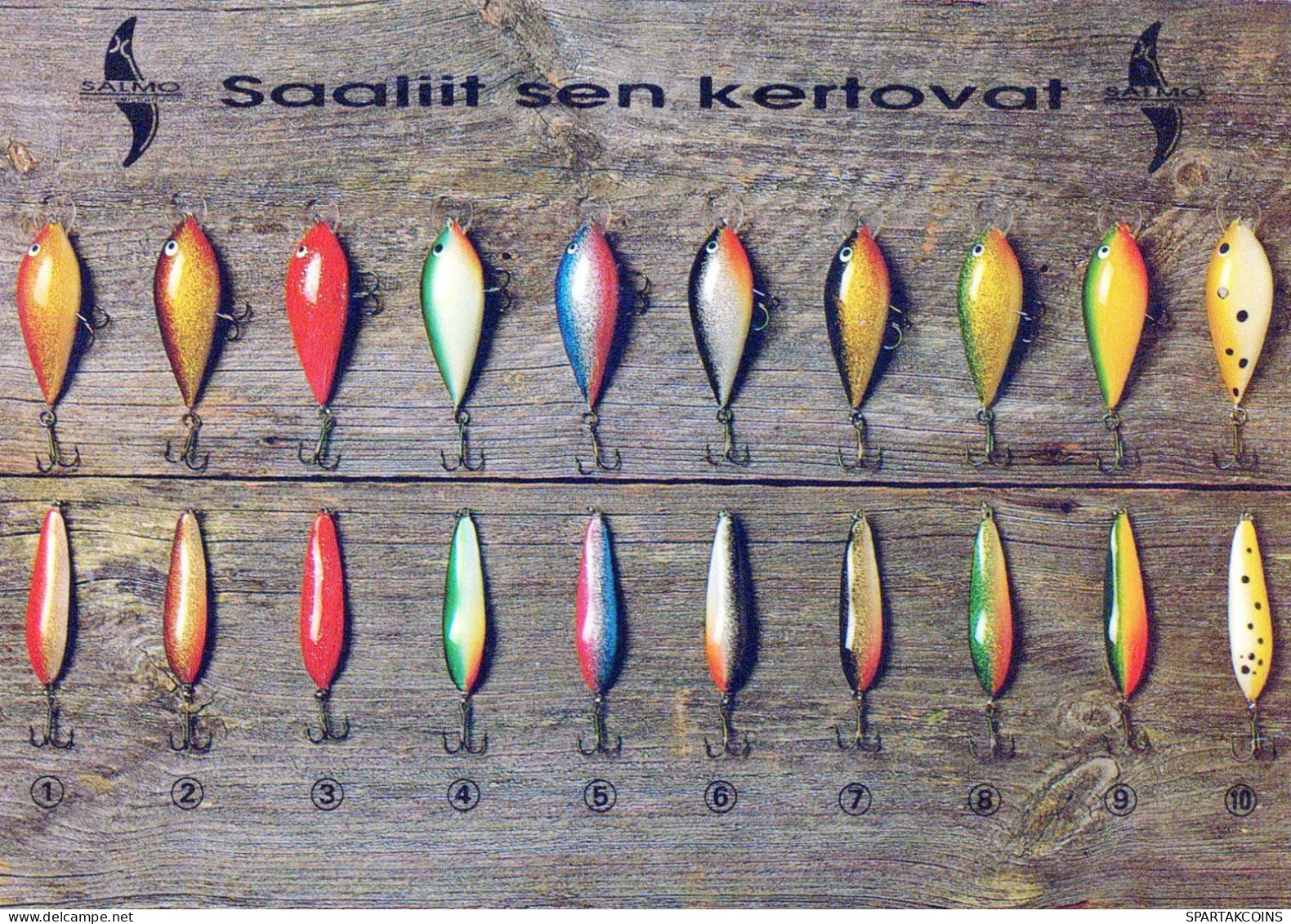 PESCADO Animales Vintage Tarjeta Postal CPSM #PBS860.ES - Fische Und Schaltiere