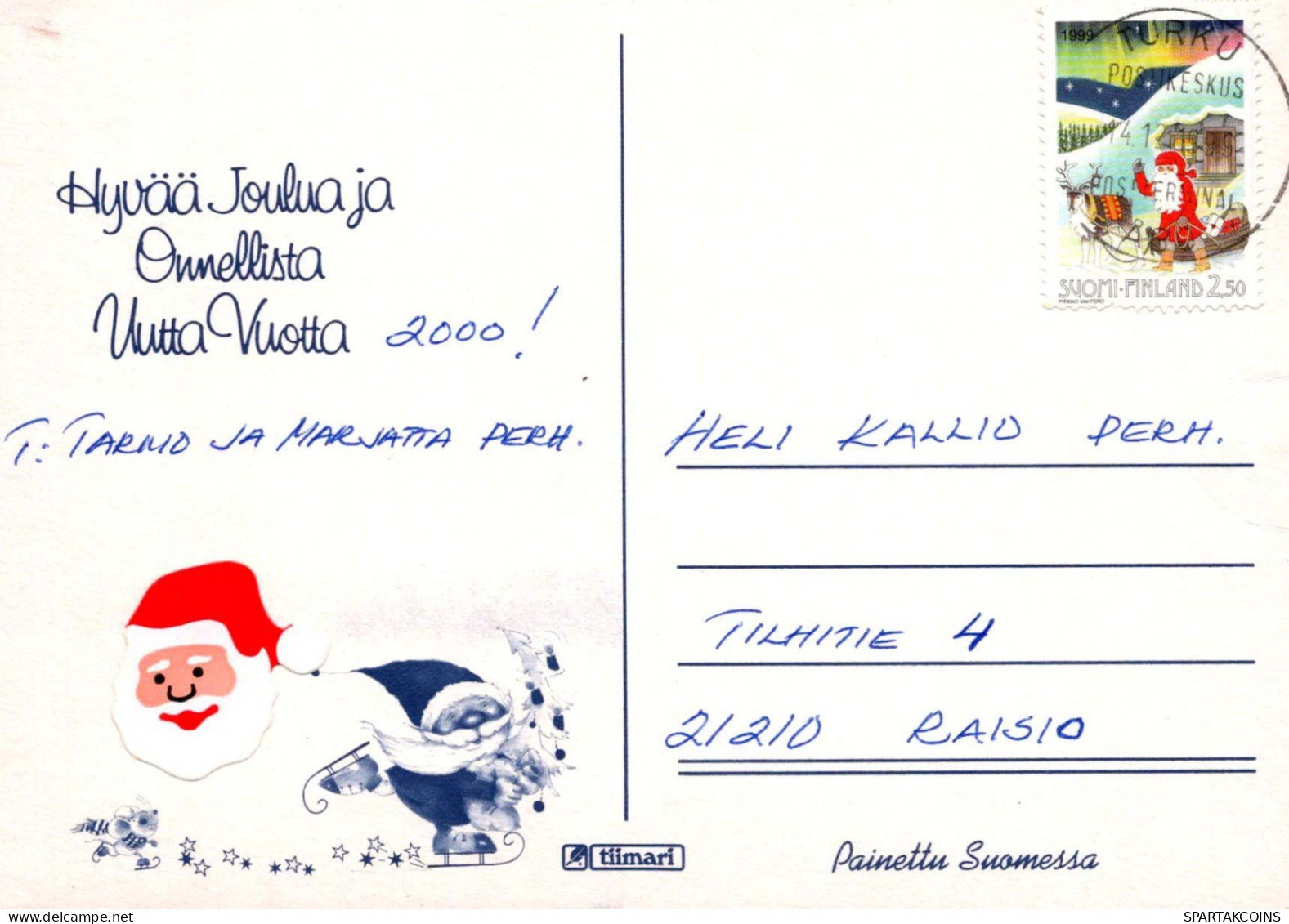 ERIZO CONEJO Animales Vintage Tarjeta Postal CPSM #PBR216.ES - Andere & Zonder Classificatie