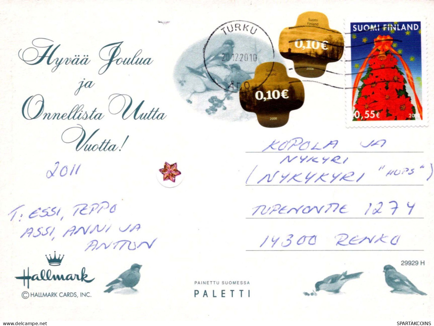 PERRO Animales Vintage Tarjeta Postal CPSM #PBQ639.ES - Honden