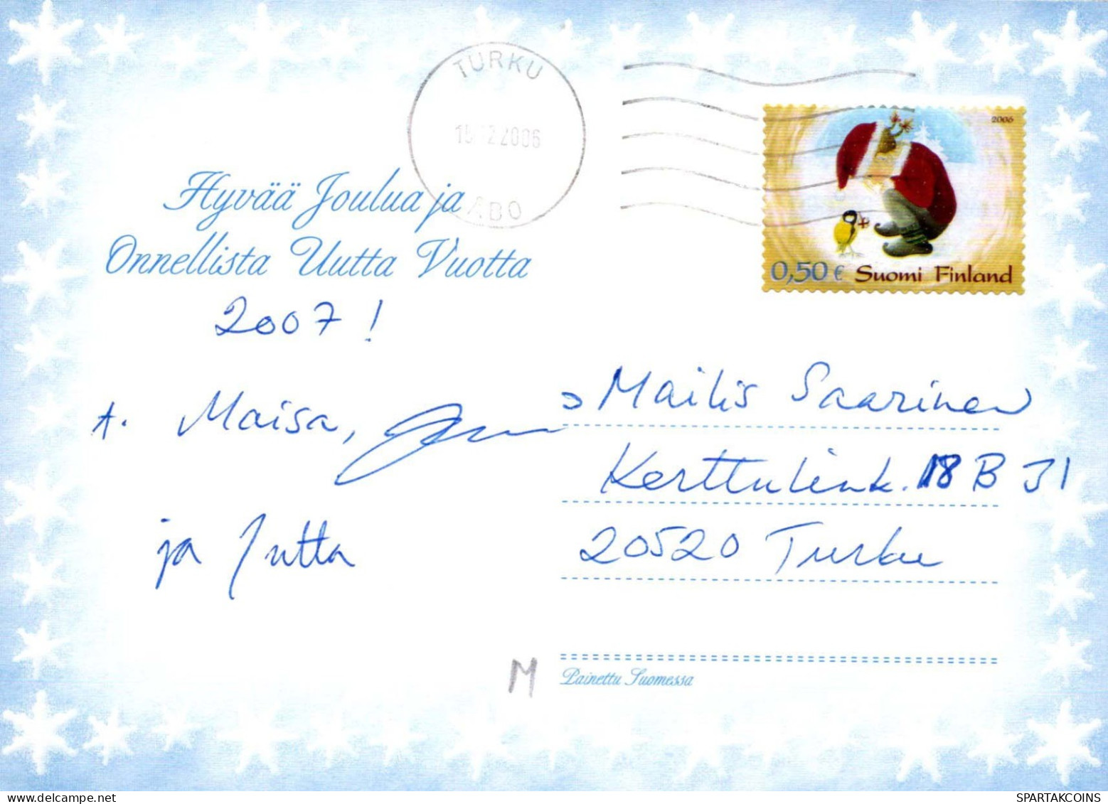 ÁNGEL Navidad Vintage Tarjeta Postal CPSM #PBP409.ES - Engel