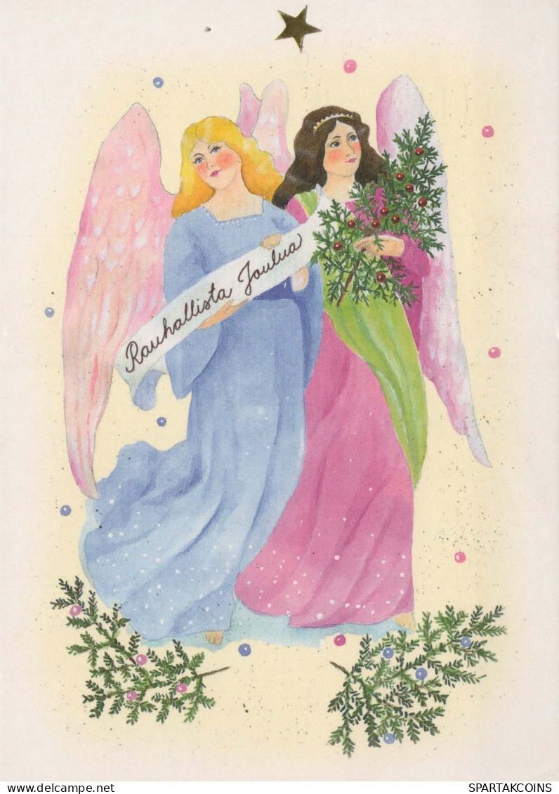 ÁNGEL Navidad Vintage Tarjeta Postal CPSM #PBP602.ES - Engel