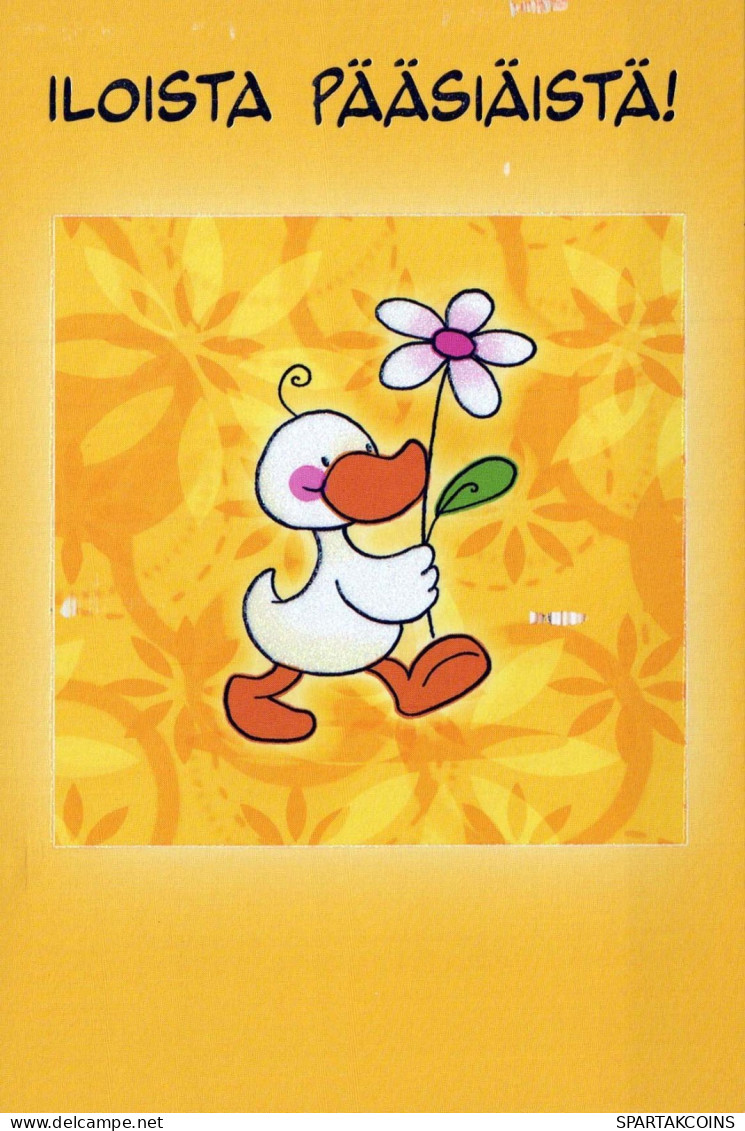 PASCUA POLLO HUEVO Vintage Tarjeta Postal CPSM #PBP040.ES - Ostern