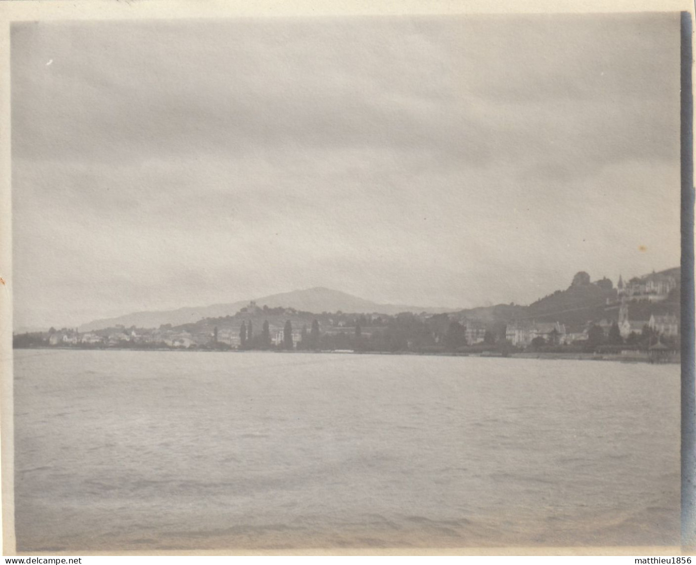 Photo 1901 CLARENS (Montreux) - Une Vue (A255) - Montreux