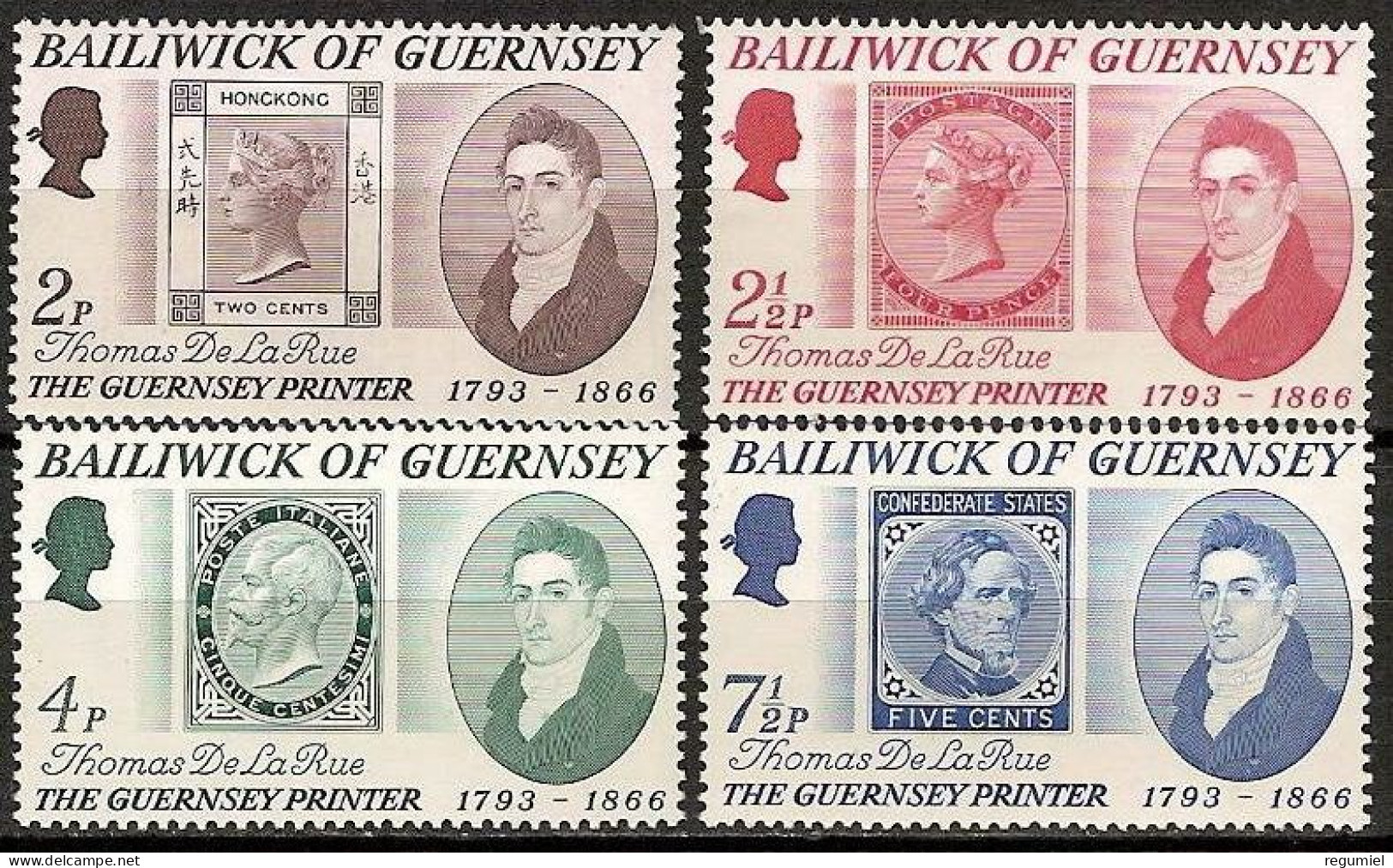 Guernsey  49/52 ** MNH. 1971 - Guernesey