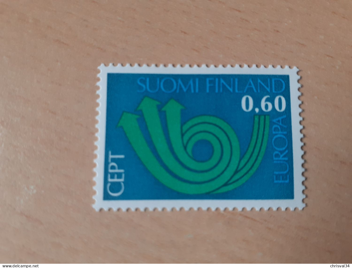 TIMBRE   FINLANDE   EUROPA   1973   N  687   COTE  2,00  EUROS   NEUF  LUXE** - 1973