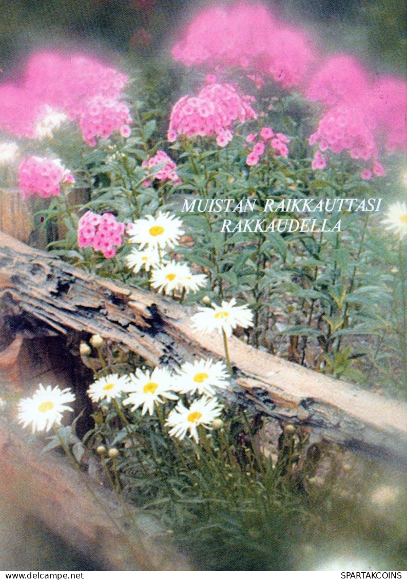 FLOWERS Vintage Ansichtskarte Postkarte CPSM #PAR609.DE - Flowers
