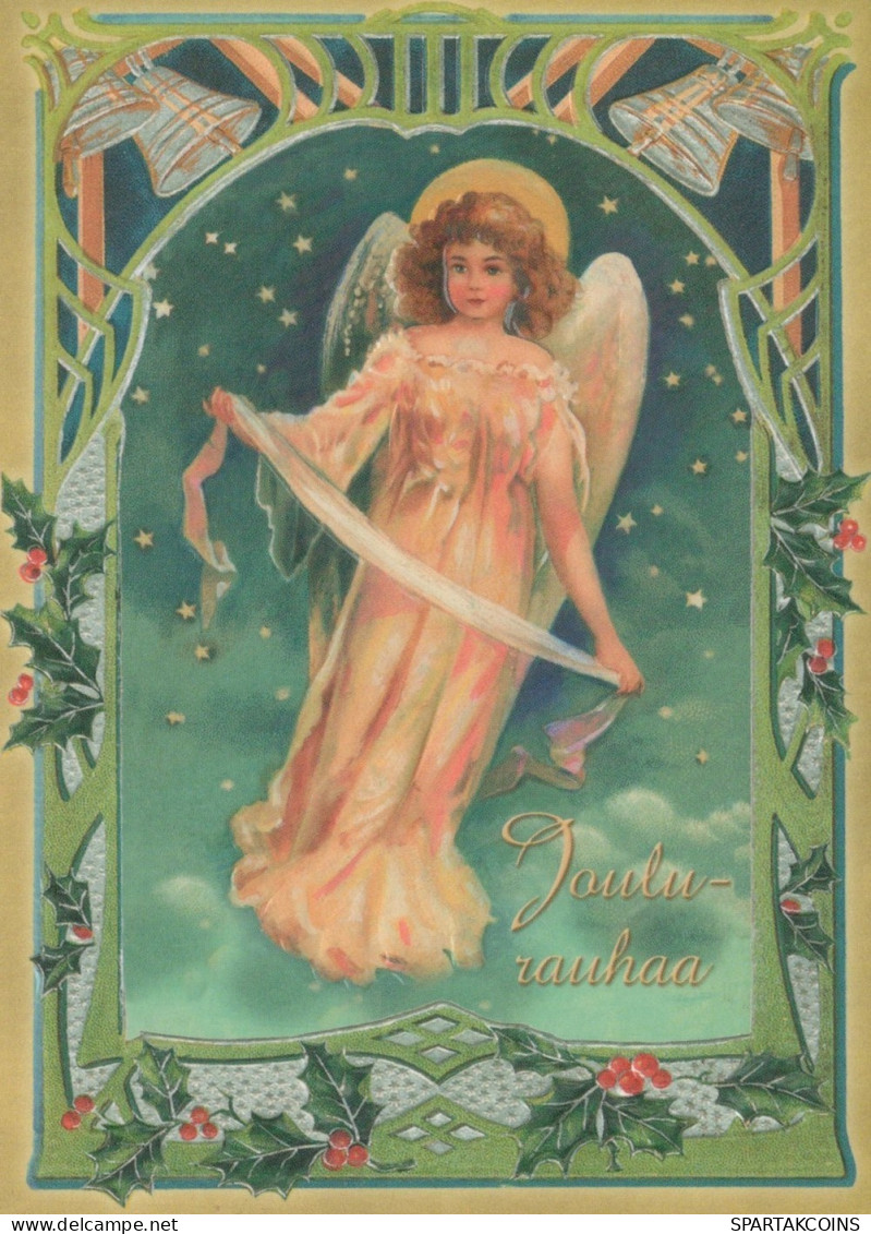 ENGEL WEIHNACHTSFERIEN Feiern & Feste Vintage Ansichtskarte Postkarte CPSM #PAJ327.DE - Anges