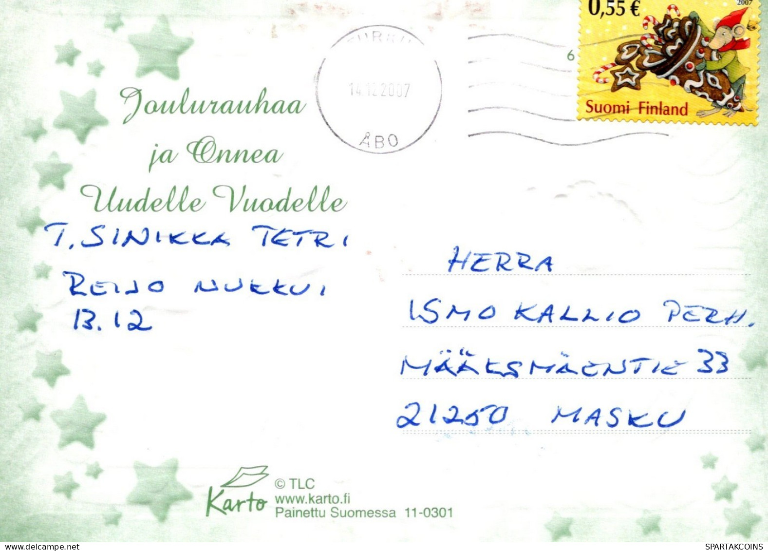 ENGEL WEIHNACHTSFERIEN Feiern & Feste Vintage Ansichtskarte Postkarte CPSM #PAJ327.DE - Engel