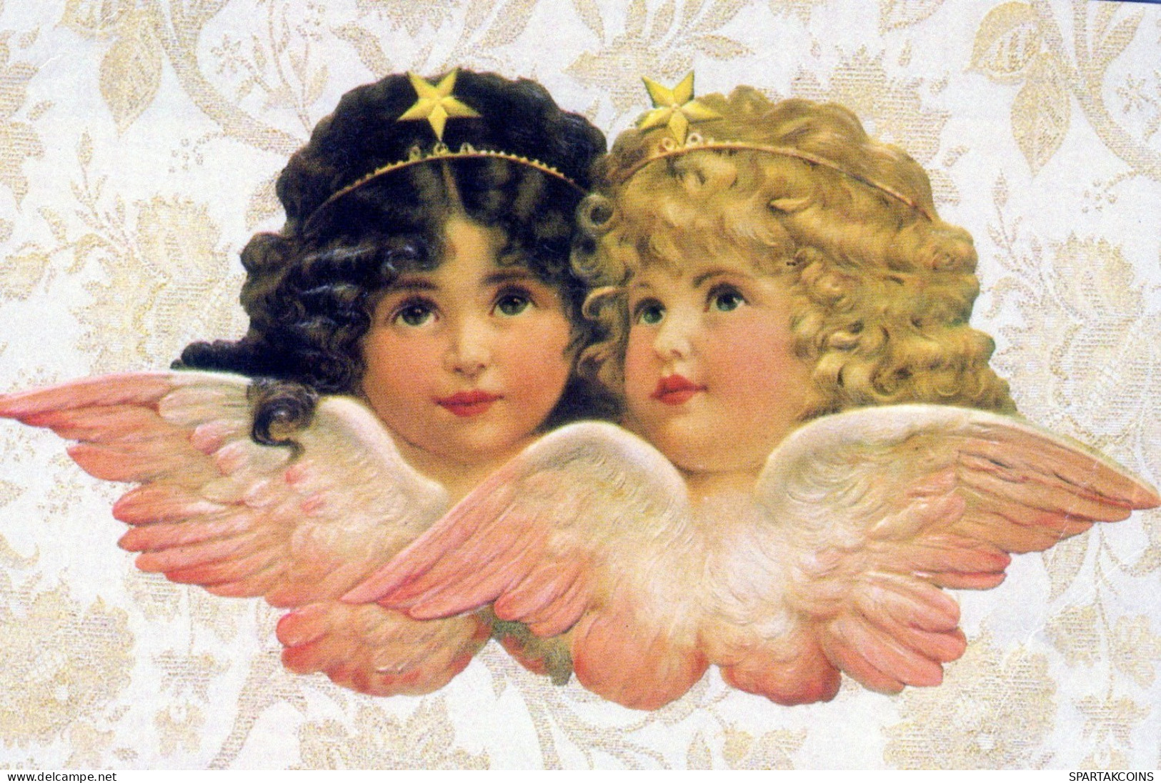 ENGEL WEIHNACHTSFERIEN Feiern & Feste Vintage Ansichtskarte Postkarte CPSM #PAH059.DE - Angels