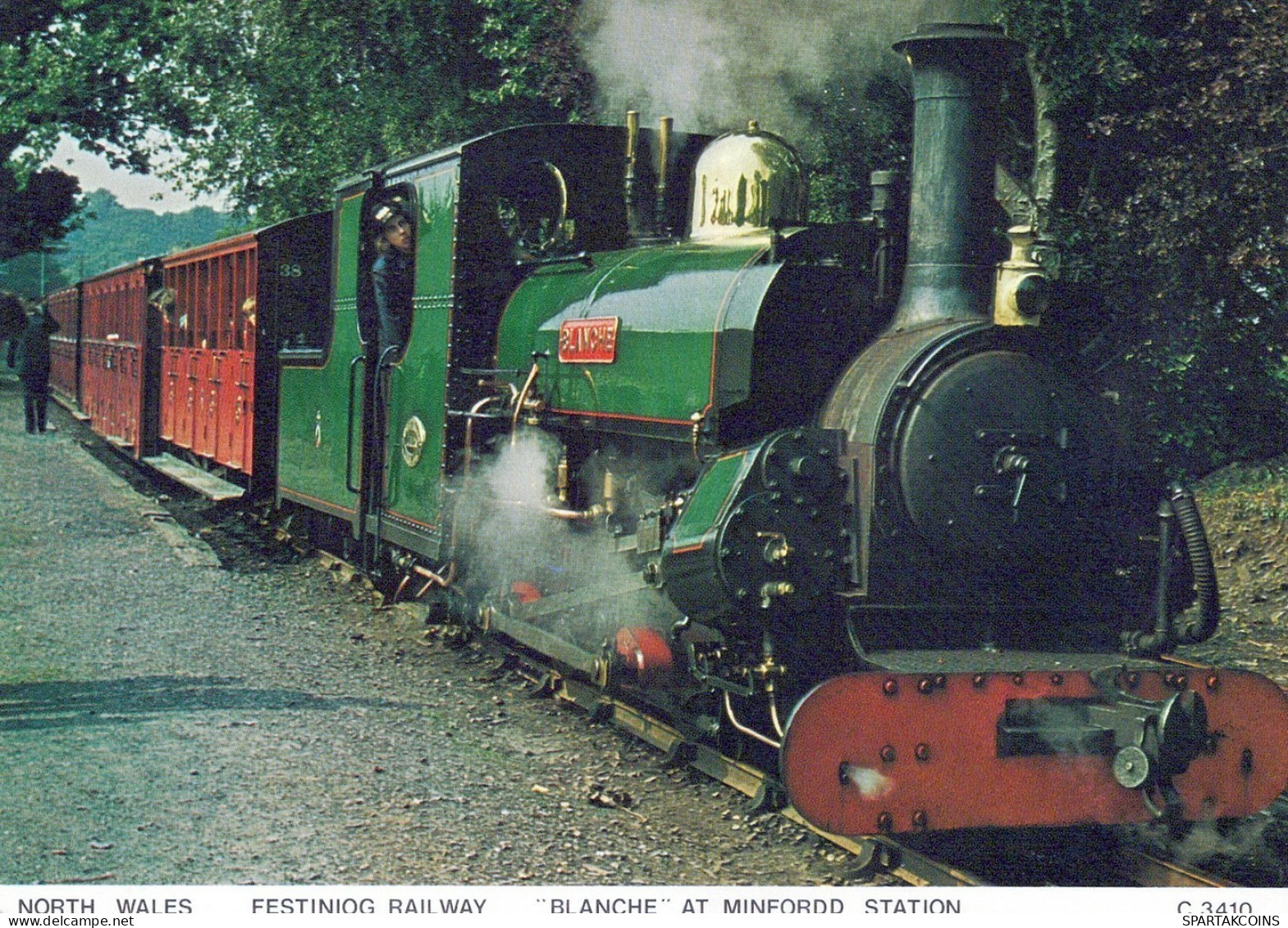 ZUG Schienenverkehr Eisenbahnen Vintage Ansichtskarte Postkarte CPSM #PAA810.DE - Eisenbahnen