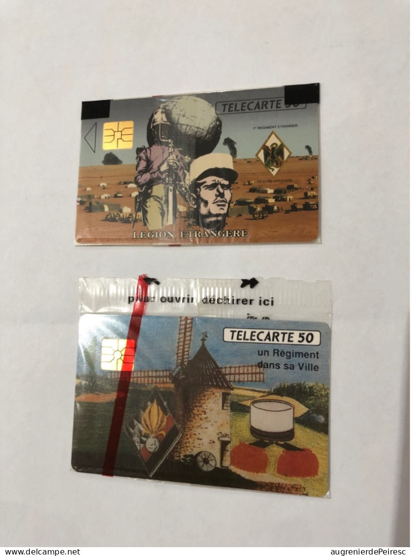 Lot De 2 Cartes Légion étrangère Neuves - Colecciones