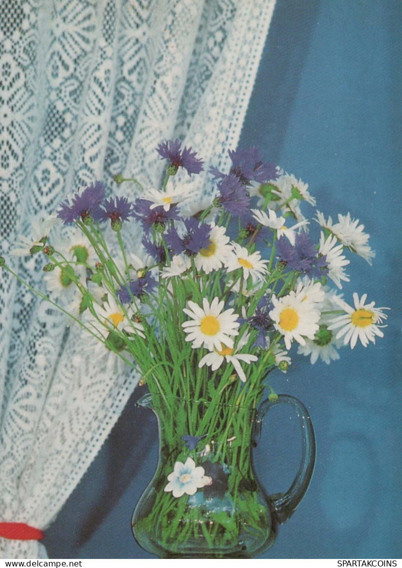 FLEURS Vintage Carte Postale CPSM #PBZ798.FR - Blumen