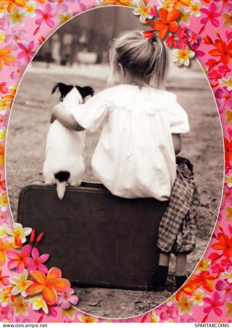 ENFANTS Portrait Vintage Carte Postale CPSM #PBU846.FR - Portraits