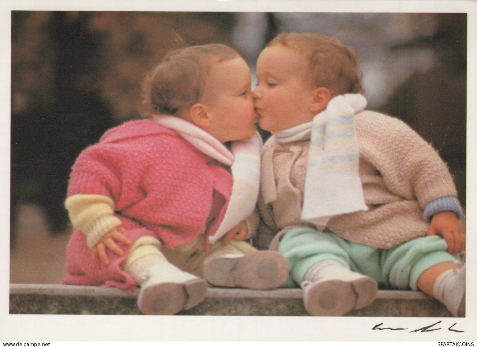 ENFANTS ENFANTS Scène S Paysages Vintage Carte Postale CPSM #PBU657.FR - Taferelen En Landschappen