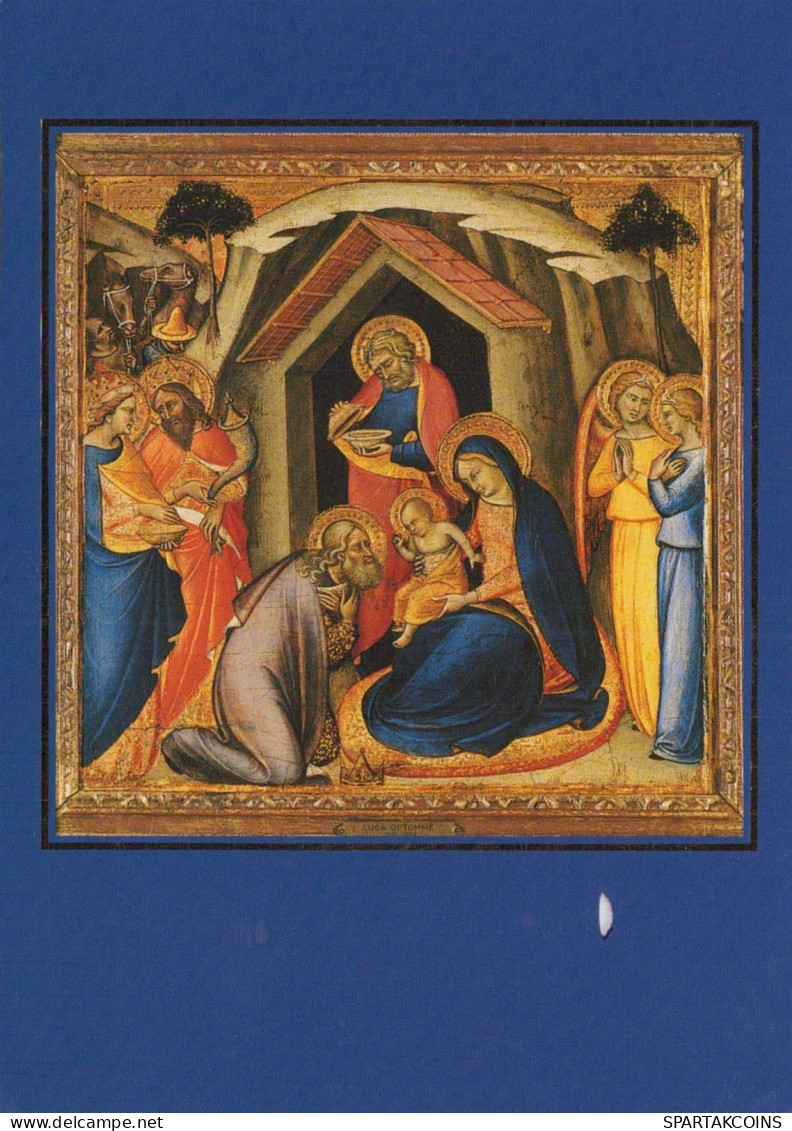 Vierge Marie Madone Bébé JÉSUS Religion Vintage Carte Postale CPSM #PBQ179.FR - Virgen Mary & Madonnas