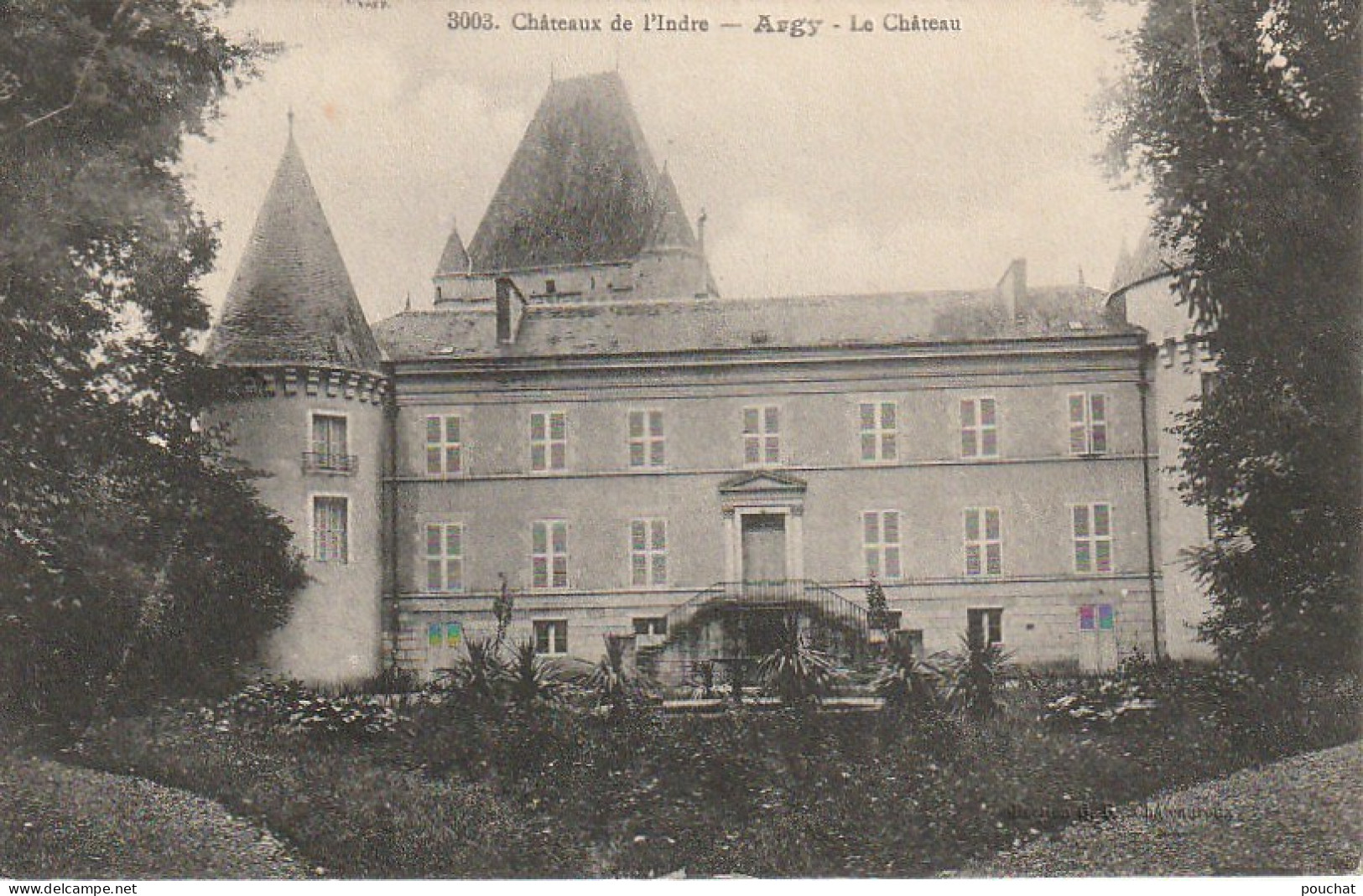 DE 10 -(36) CHATEAUX DE L' INDRE -  ARGY - LE CHATEAU   -  2 SCANS - Other & Unclassified