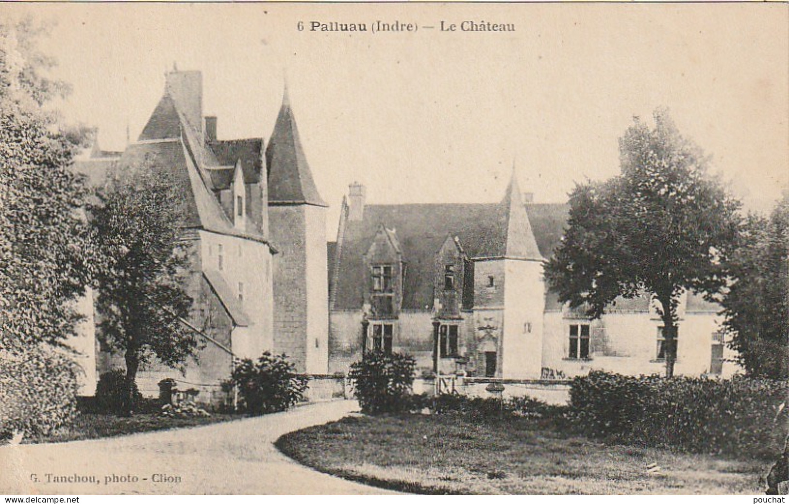 DE 10 -(36) PALLUAU  -  LE CHATEAU -  2 SCANS - Autres & Non Classés