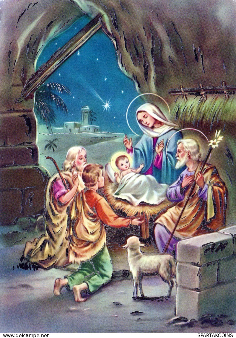 Vierge Marie Madone Bébé JÉSUS Noël Religion #PBB697.FR - Jungfräuliche Marie Und Madona