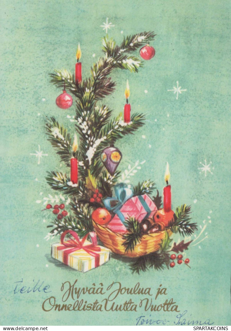 Buon Anno Natale Vintage Cartolina CPSM #PAV199.IT - Nouvel An