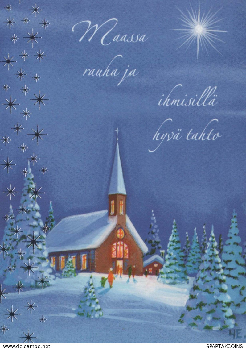 Buon Anno Natale Vintage Cartolina CPSM #PAT130.IT - Nouvel An