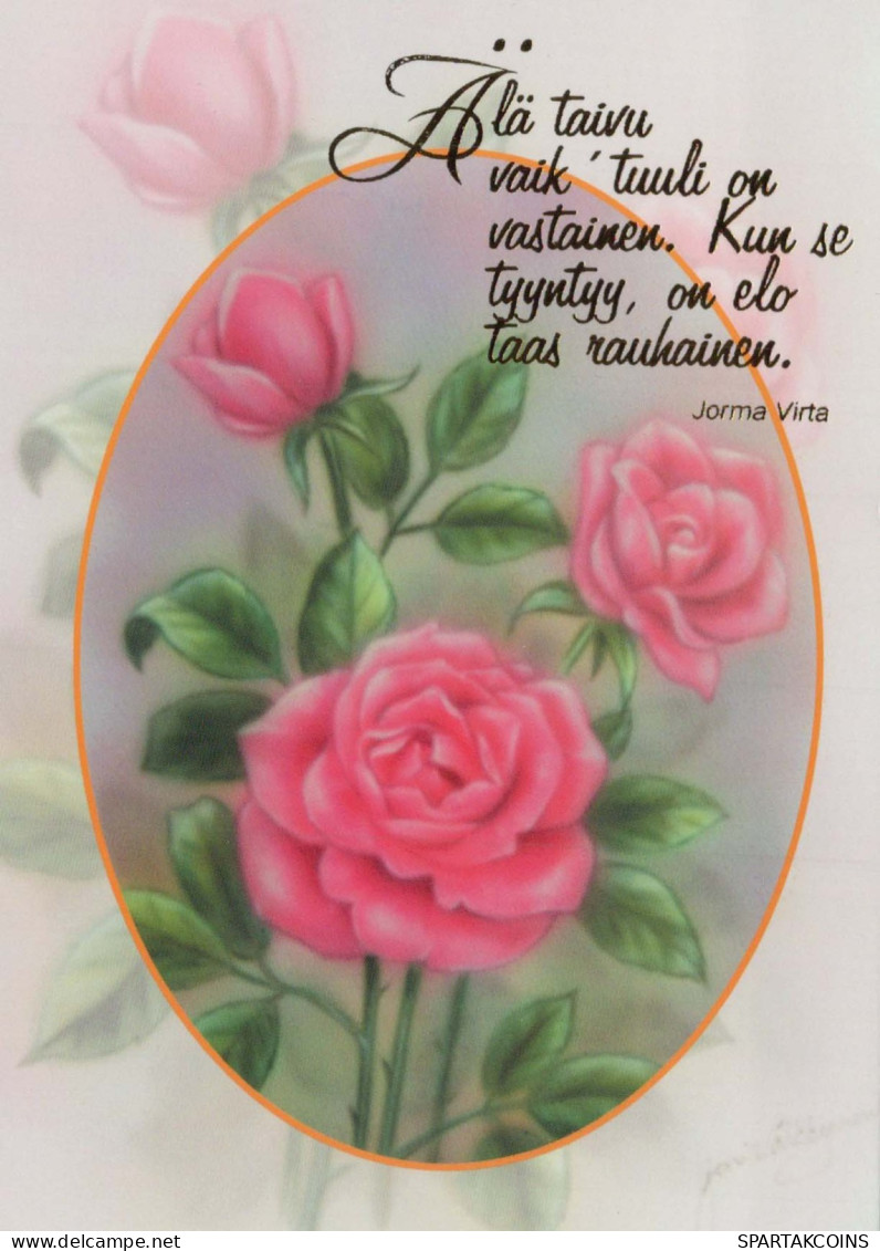 FIORI Vintage Cartolina CPSM #PAR850.IT - Flowers