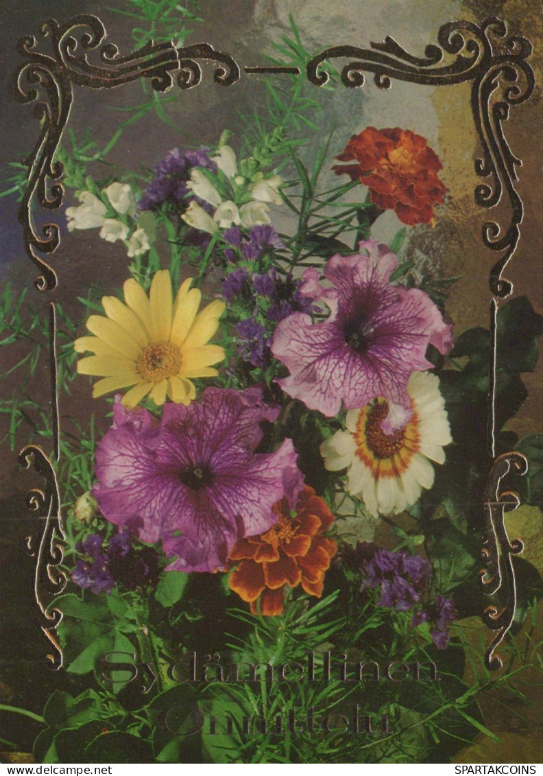 FIORI Vintage Cartolina CPSM #PAR189.IT - Blumen